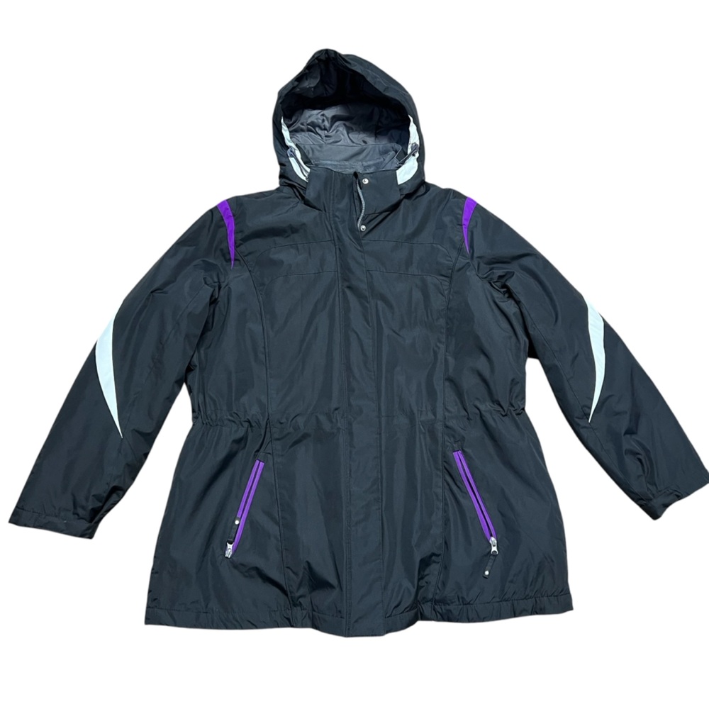 Below Zero by Rothschild - Women’s 2 in 1 All Seasons Jacket SZ. 1X